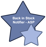 Back in Stock Notifier - ASP